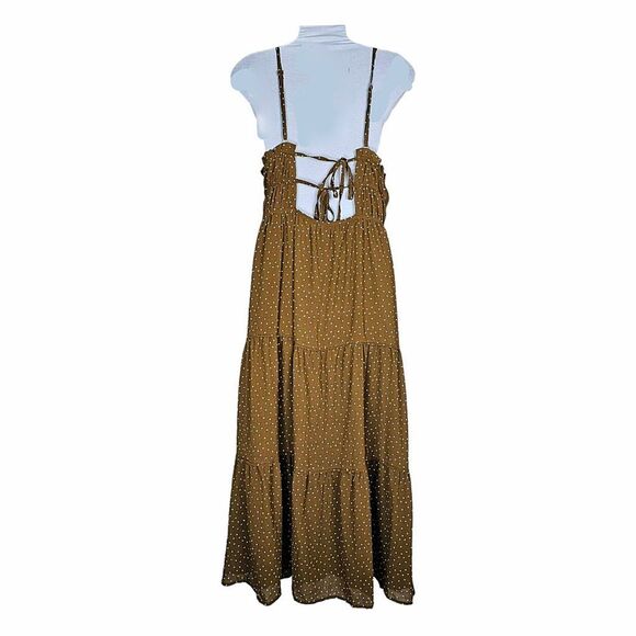 NWT Madewell Sophia Cami Tiered Midi Dress in Dot Size 18W - Picture 5 of 8